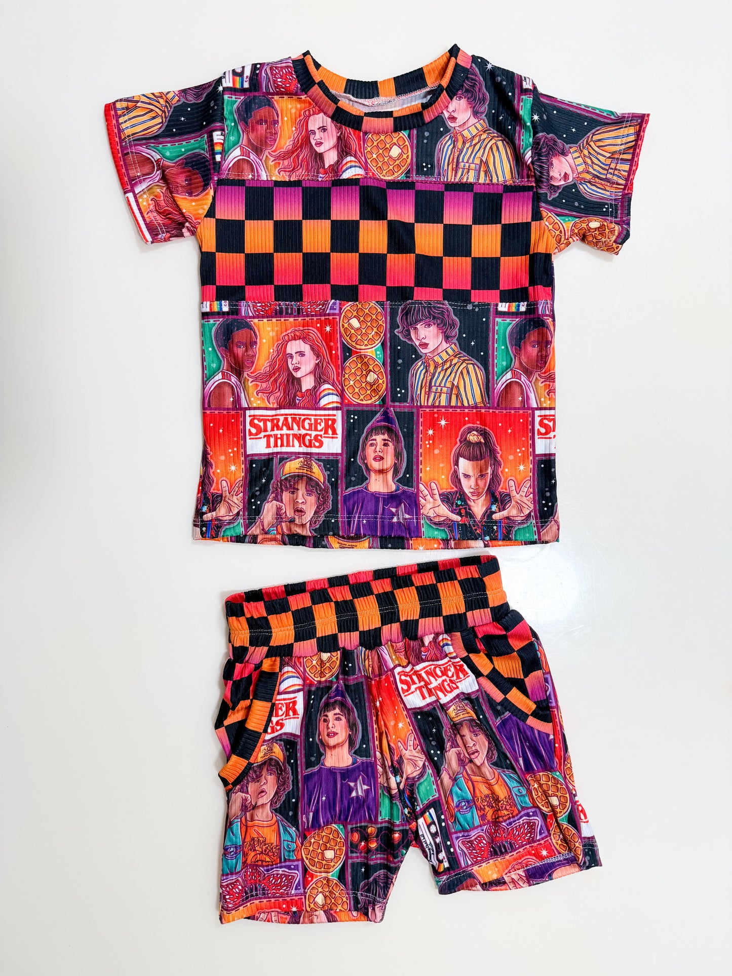 3T RTS upton tee & pocket shorts