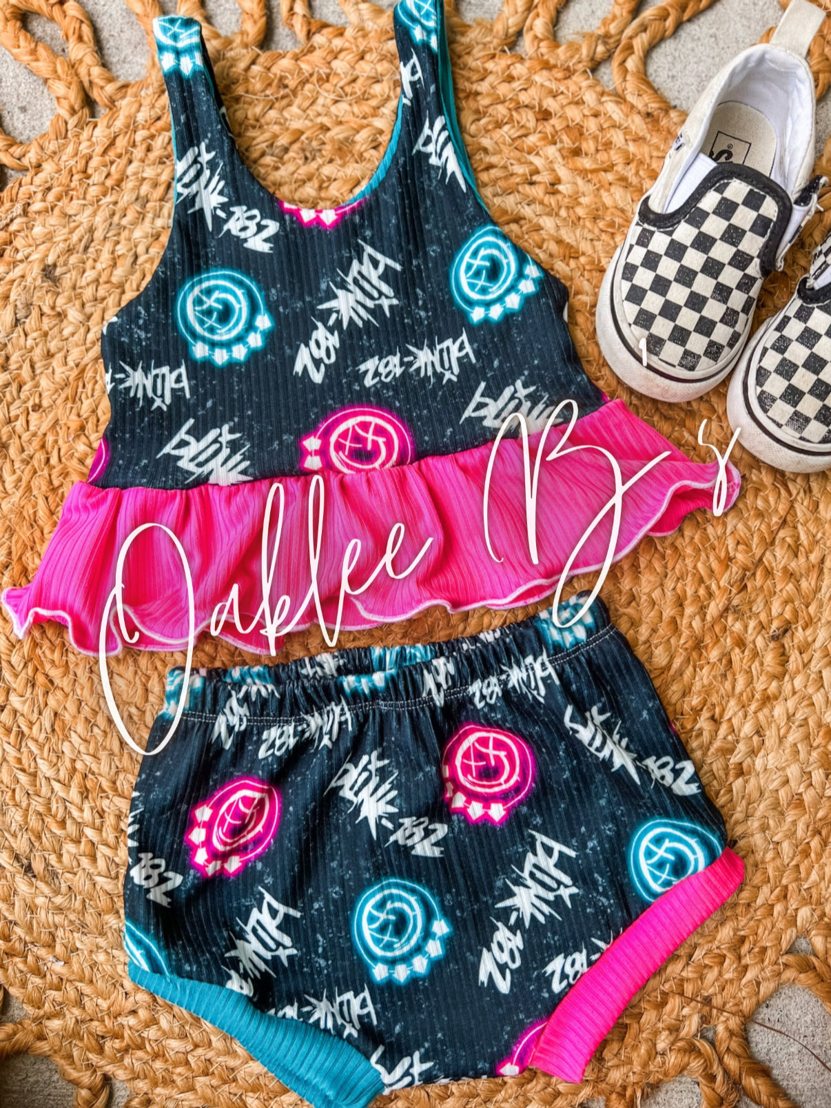 Blink Band Paisley Top & Shorties