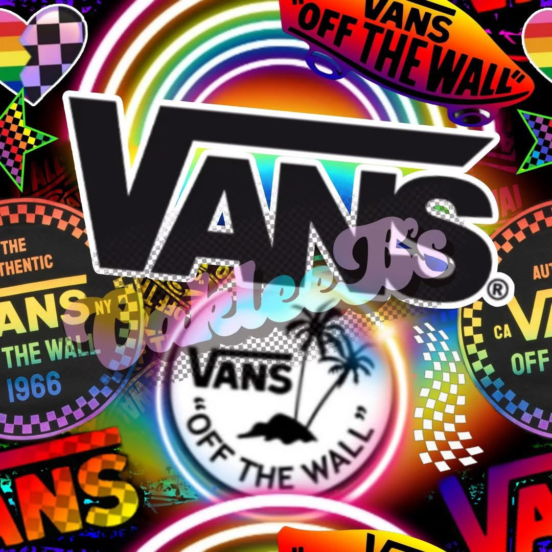Rainbow Vans Made to Order Single Items