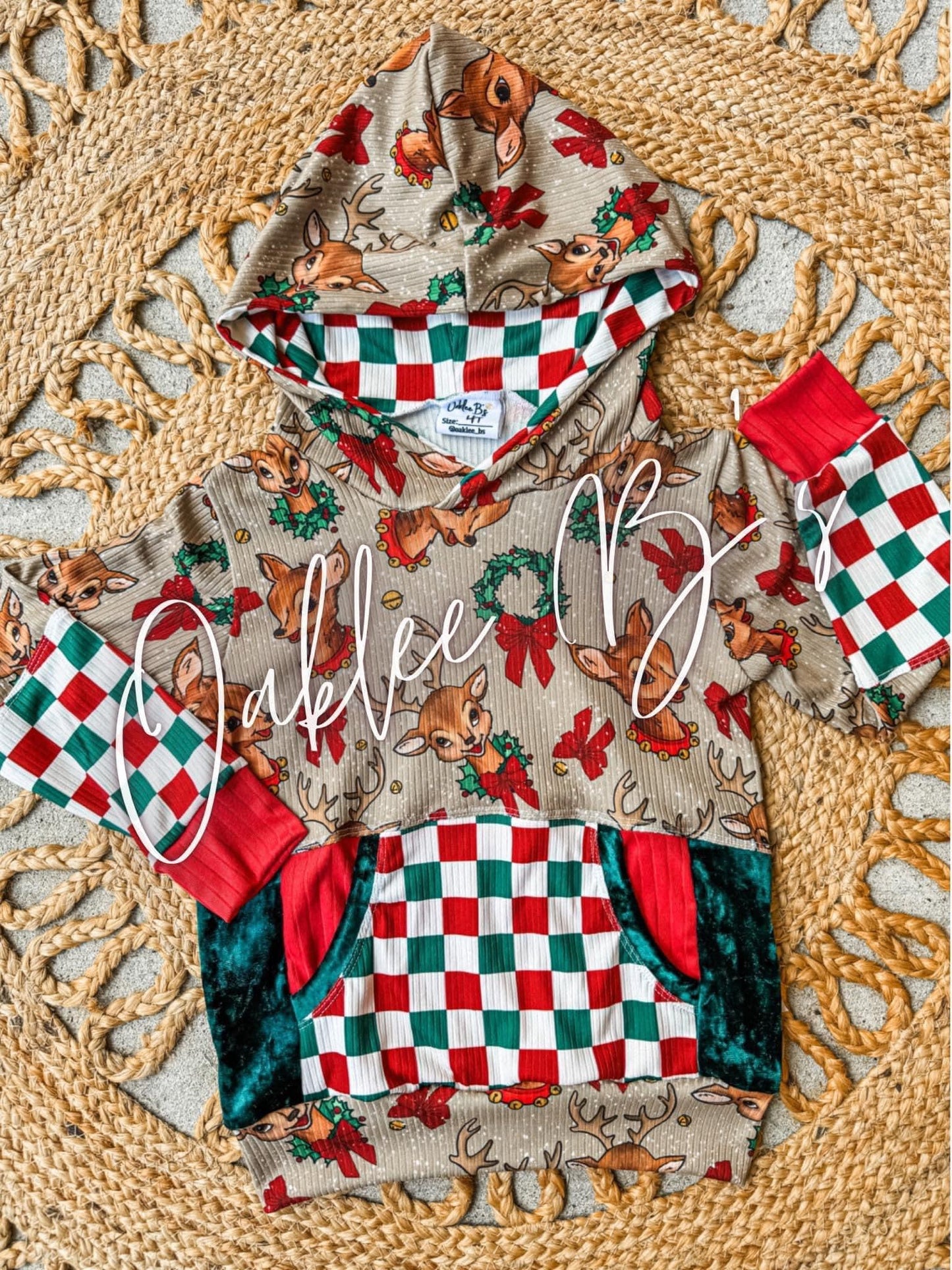 Reindeer Parker Hoodie