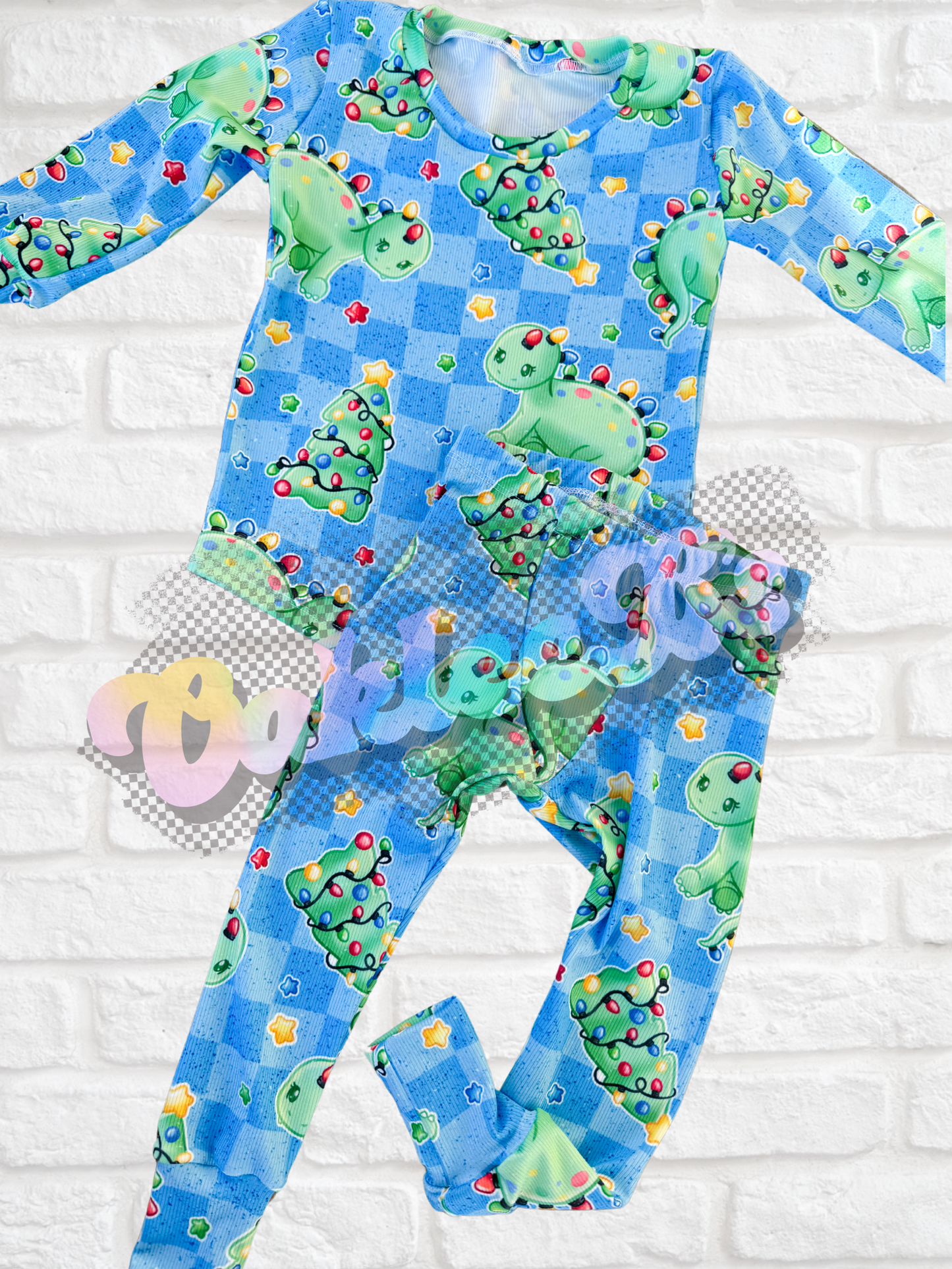 Christmas Dino Pajamas