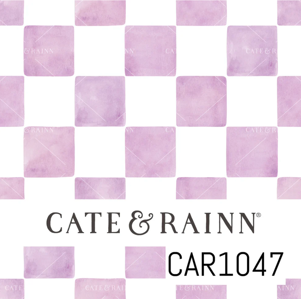 Purple Checks Made to Order Single Items
