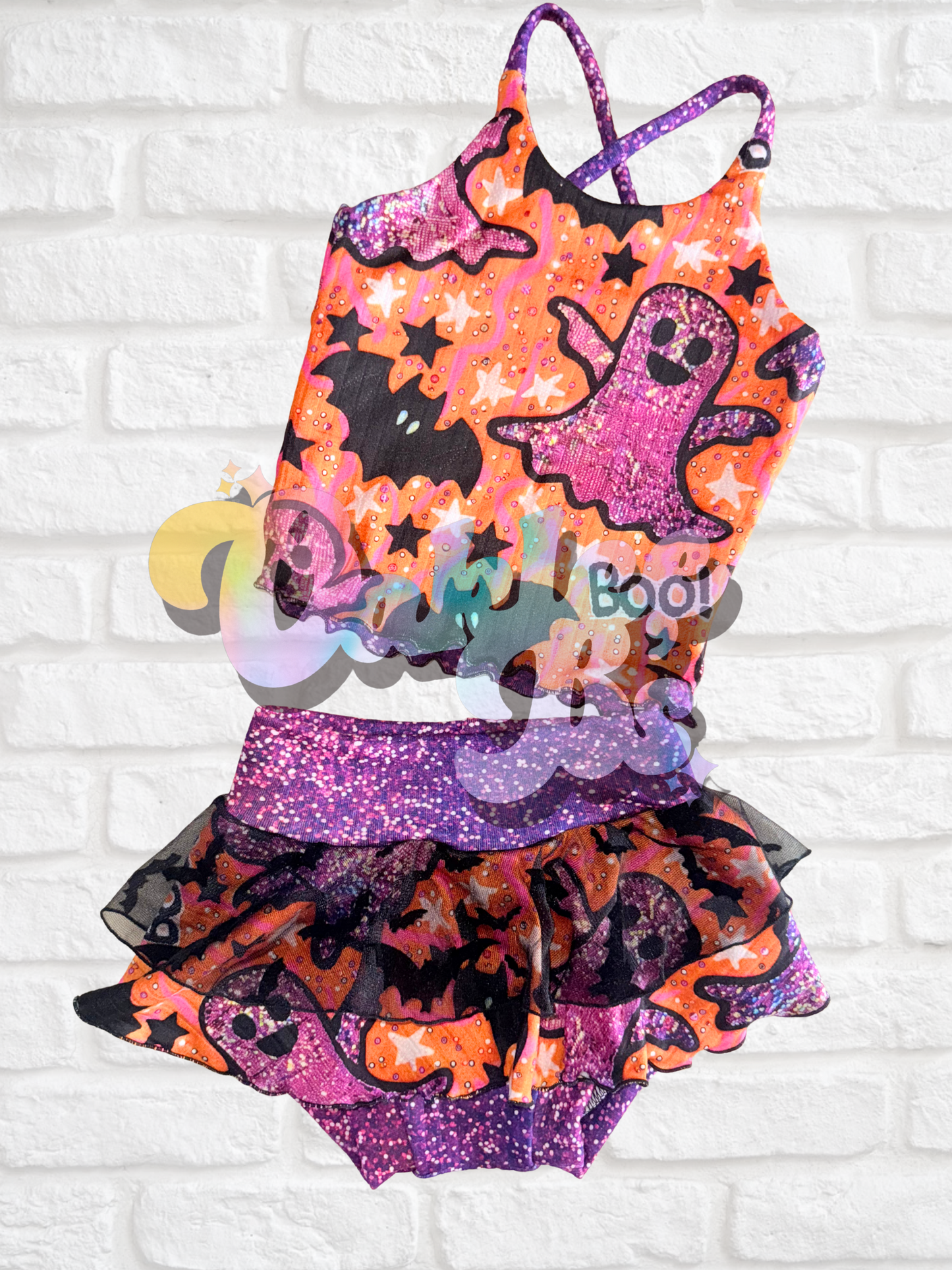 2T RTS brielle top & skirted bummies
