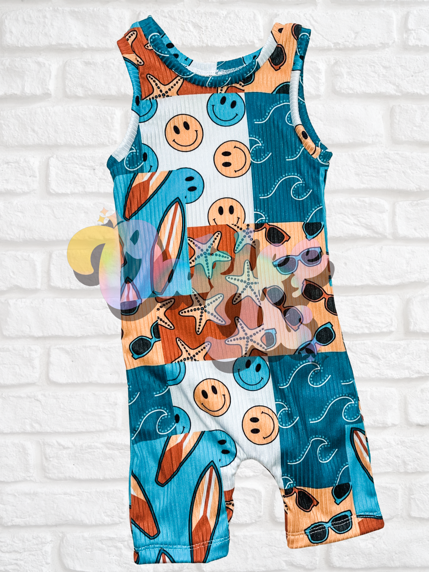 Beach Patchwork Ollie (Longer Length)