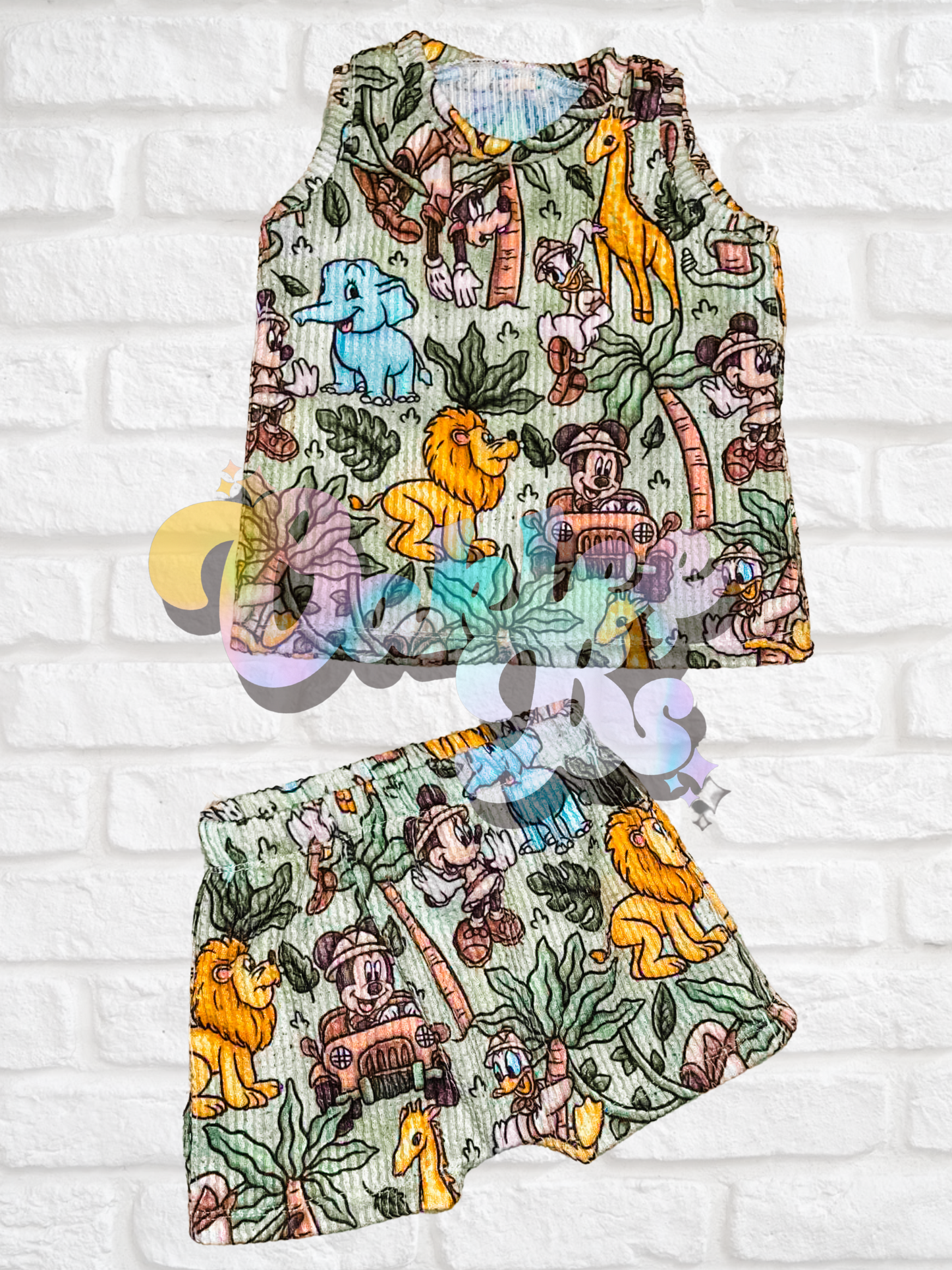 Jungle Mouse Tank & Jasper Shorts