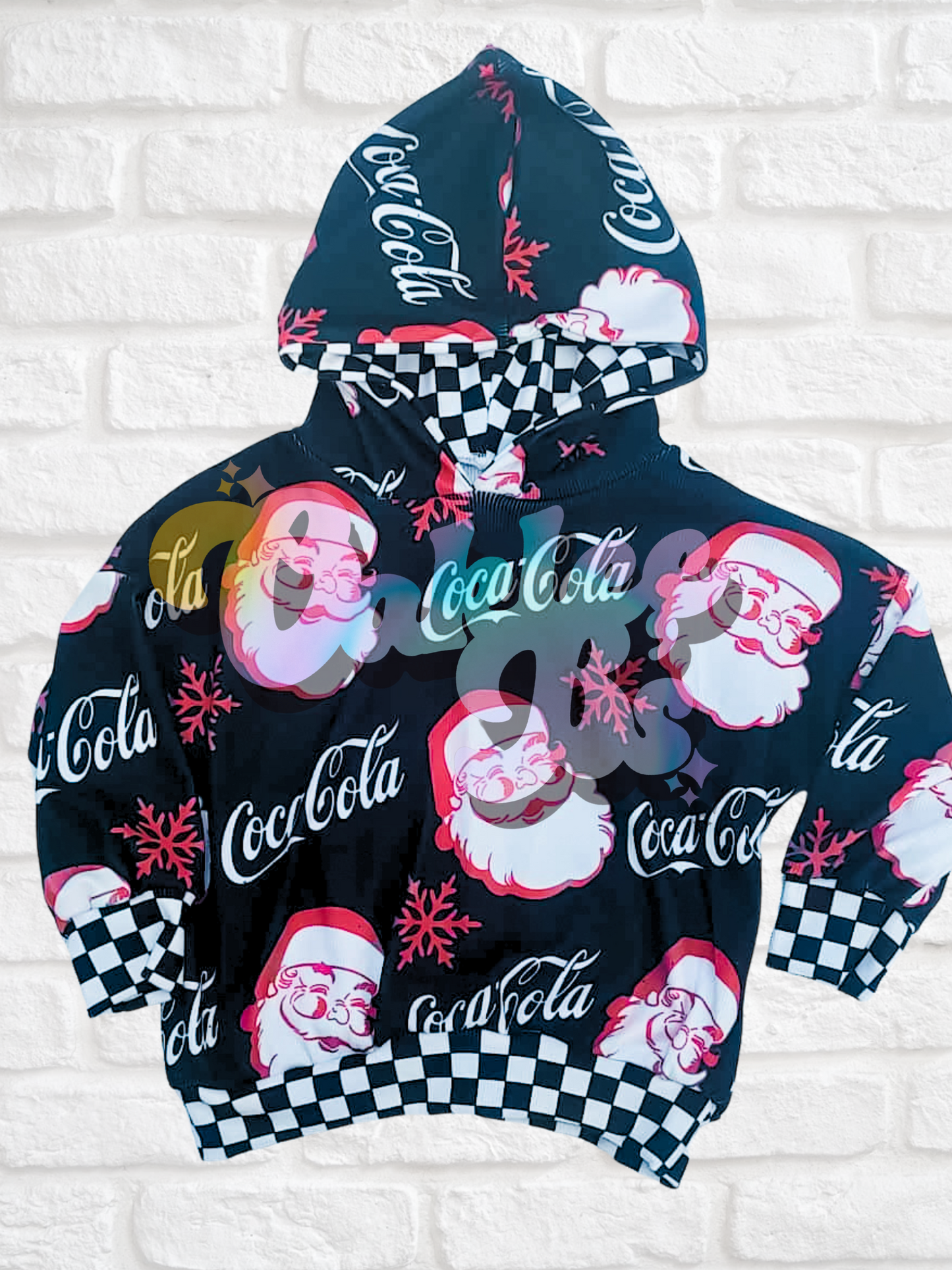 Santa Soda Oversized Hoodie
