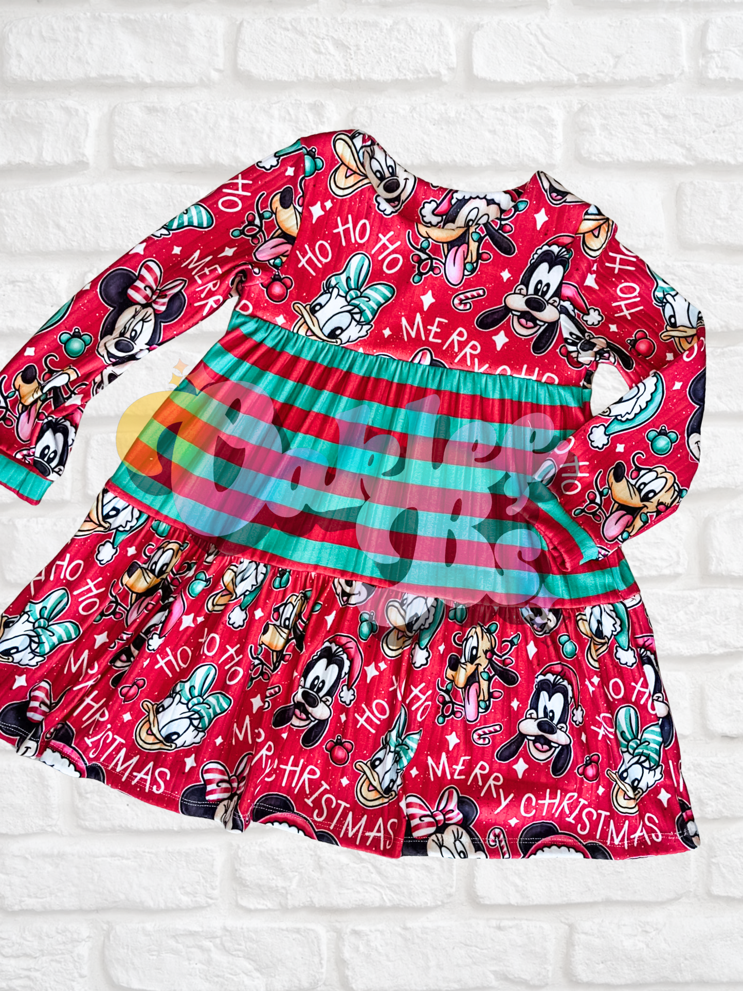 Mickey Long Sleeve Delilah Dress