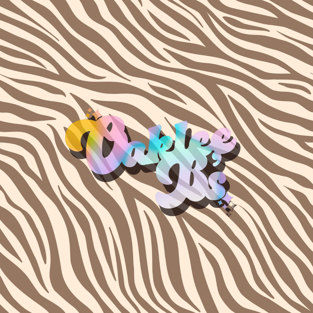 Neutral Zebra Made to Order Single Items (Made in rib unless you select a swim item)