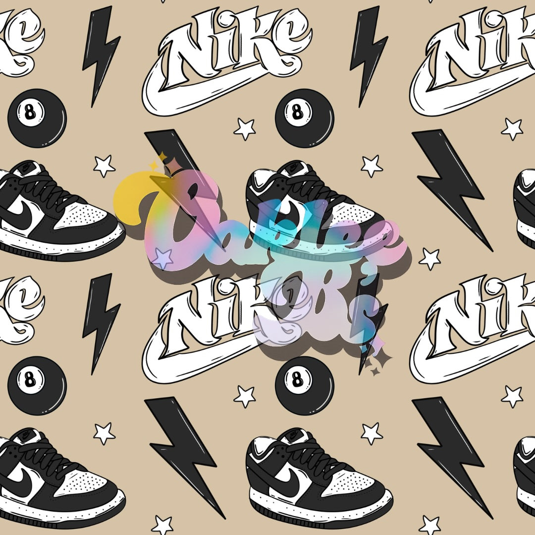 Tan Swoosh Made to Order Single Items