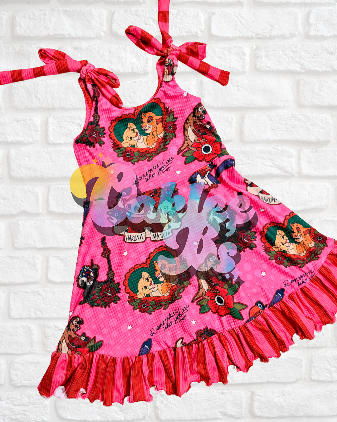 Pink Lion Olivia Dress