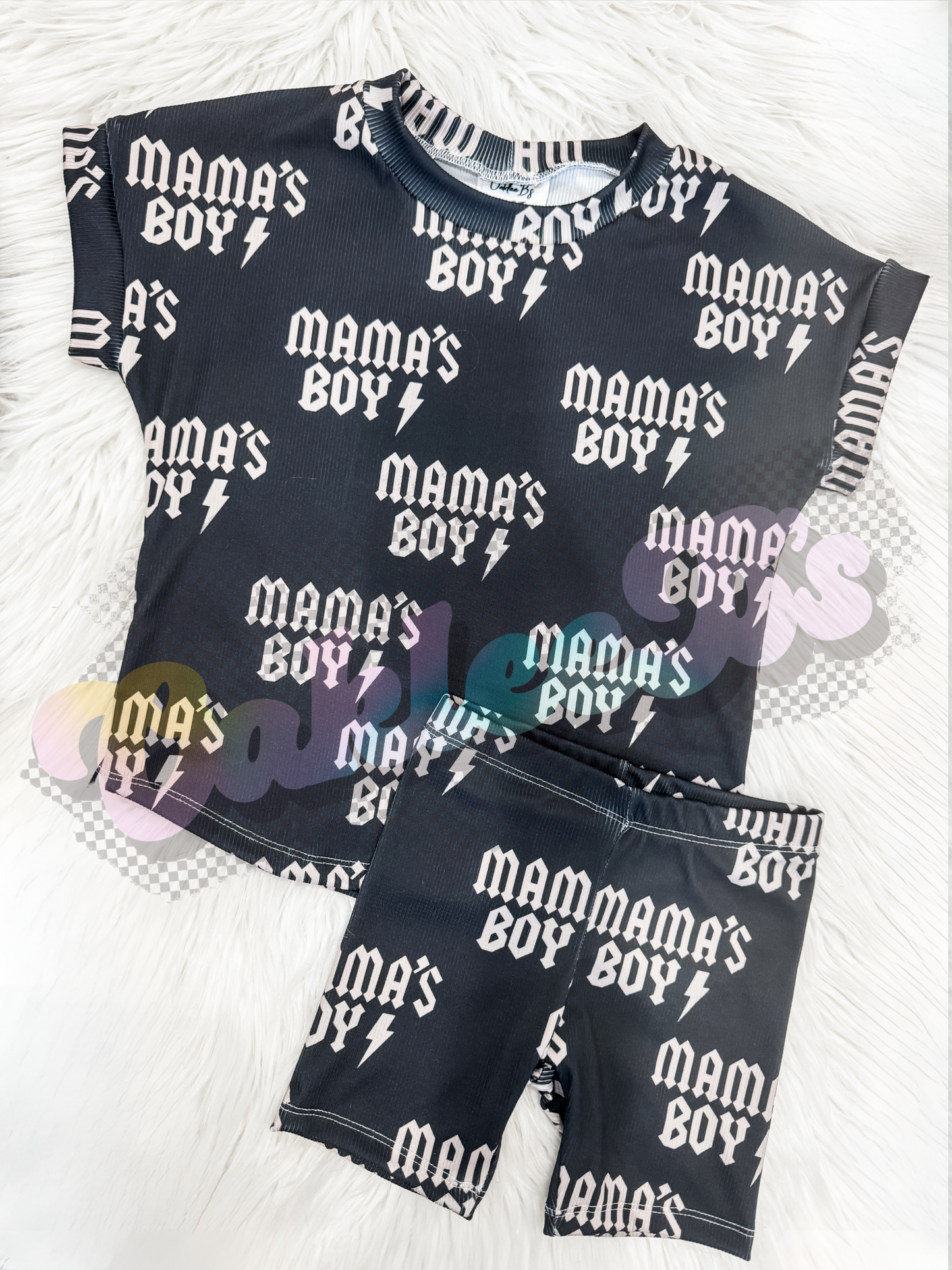 Mama's Boy Short Sleeve Dolman & Bikers