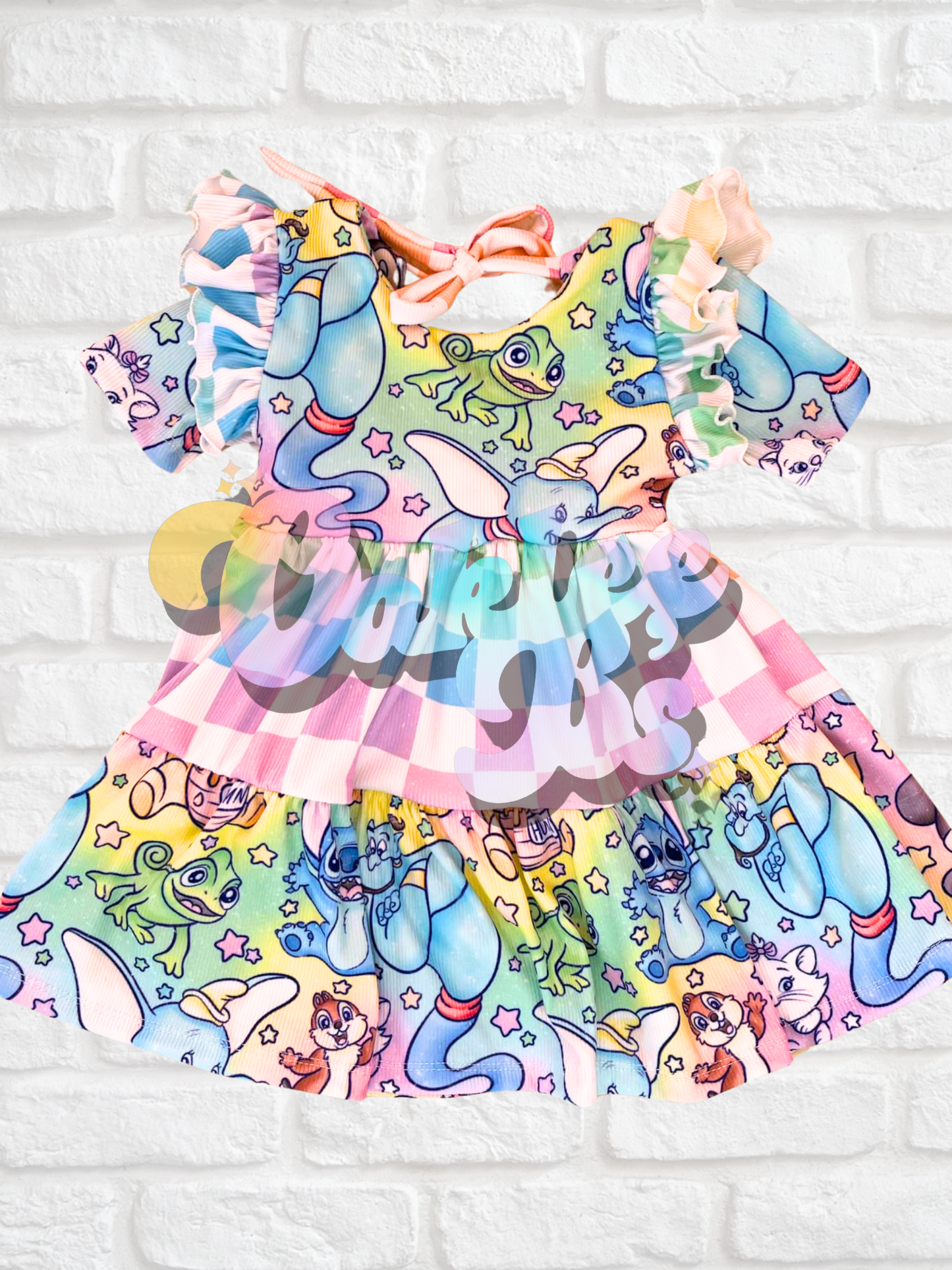 Colorful Disney Knee Length Ruthy