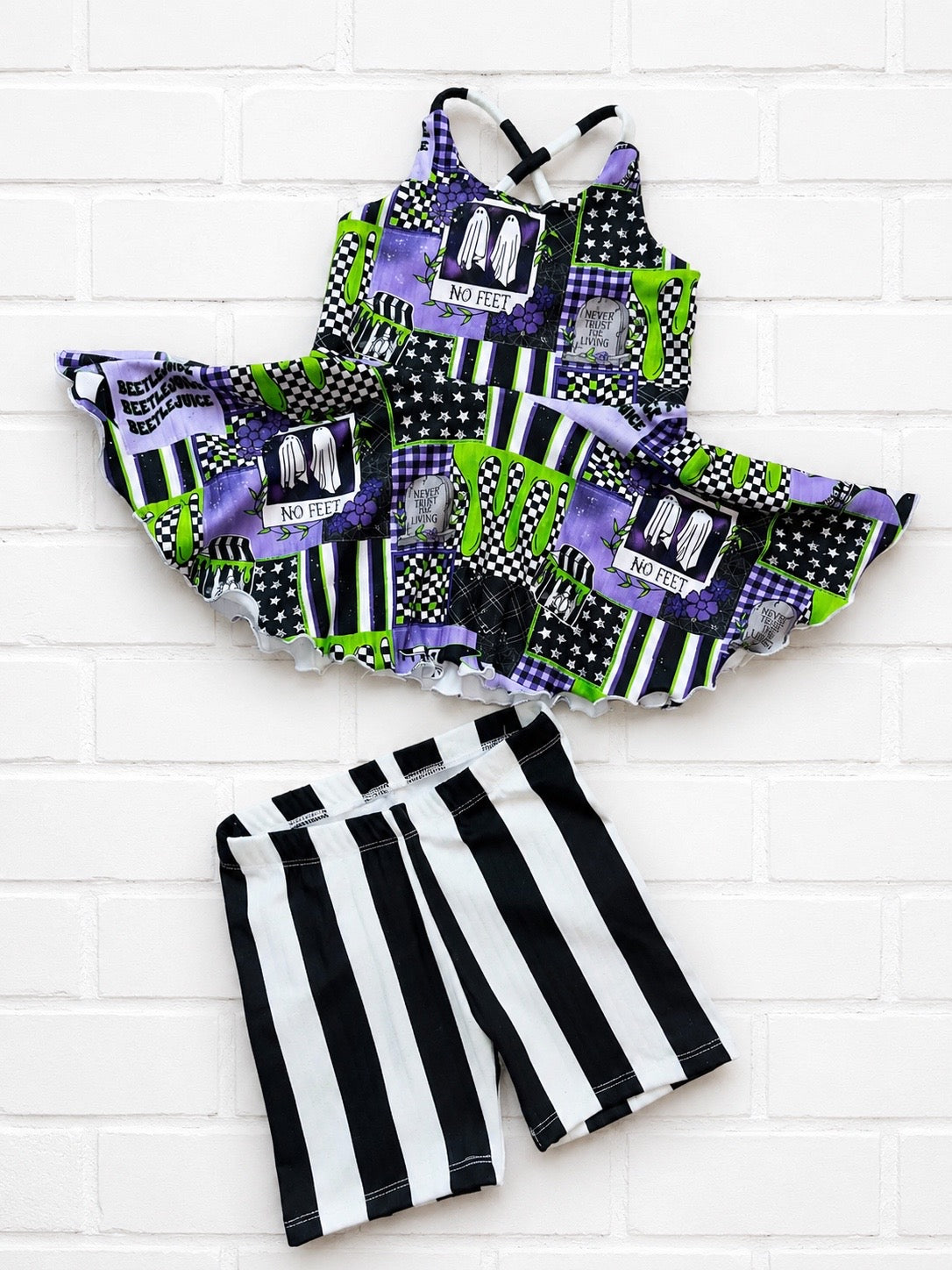 4T RTS Brielle peplum & bikers