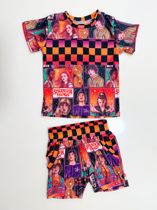 3T RTS upton tee & pocket shorts