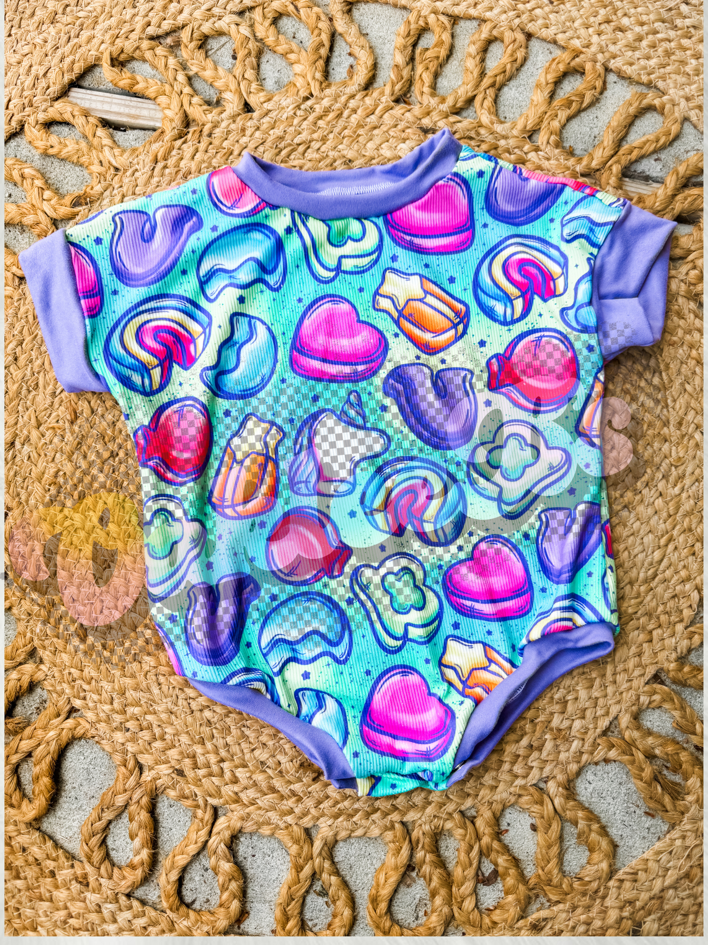 3m RTS sweater romper w snaps
