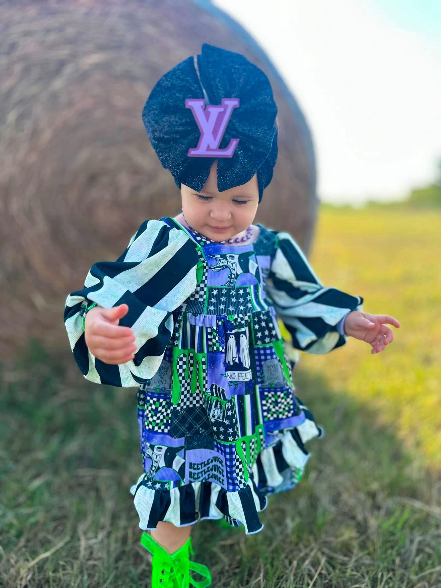 BeetleJ Patches Petal Dress