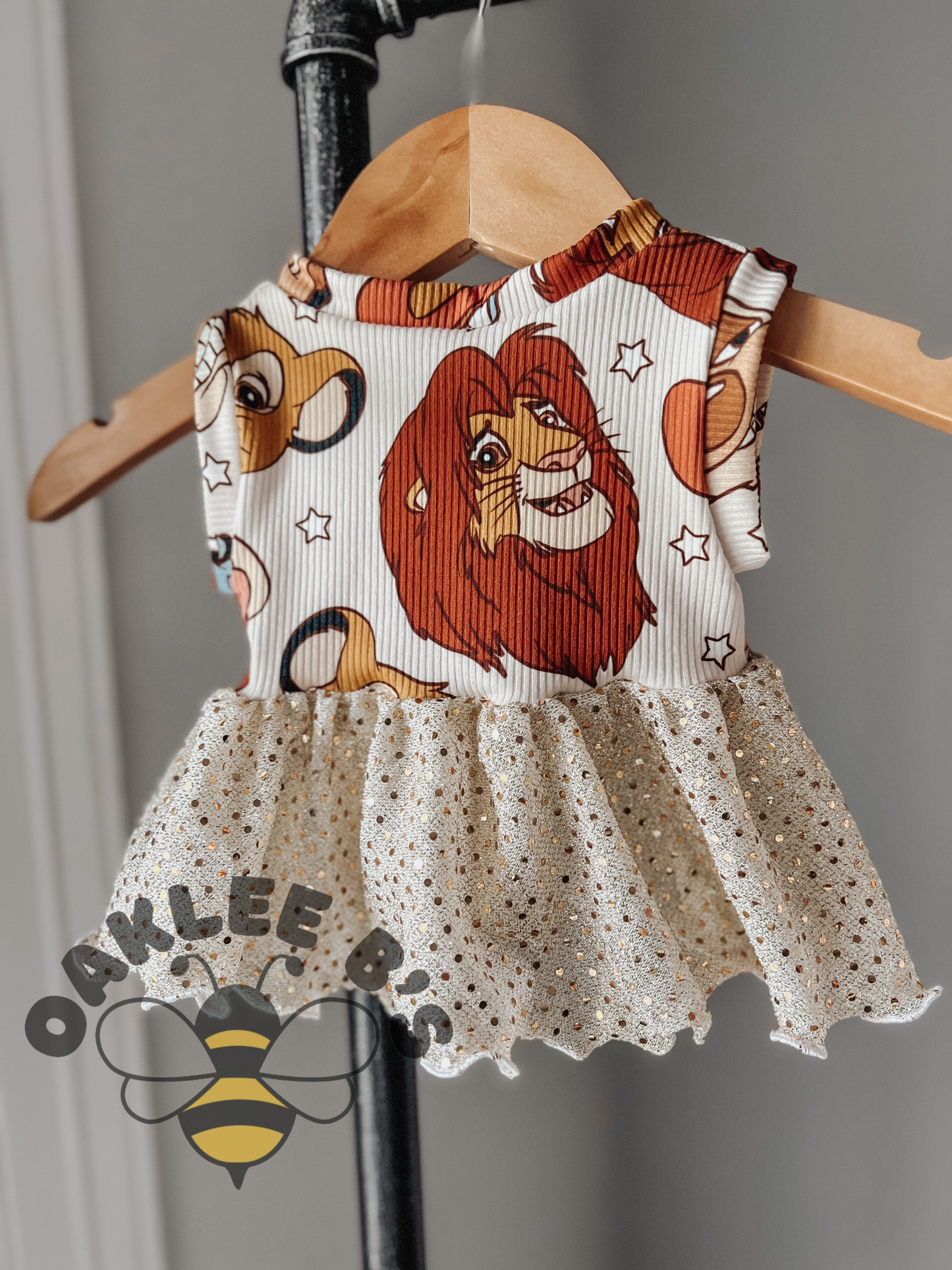 Lion Tank Peplum