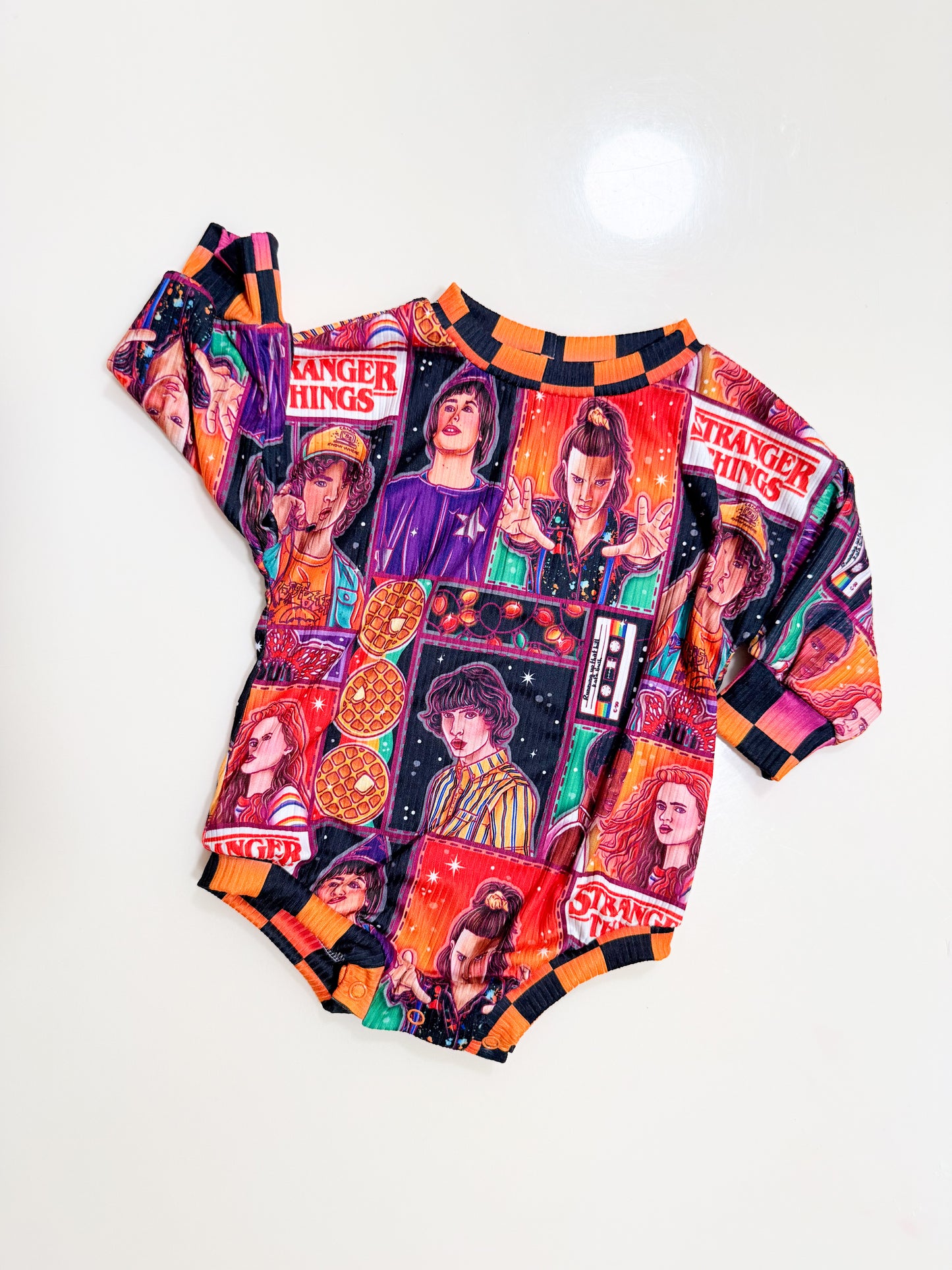 6m RTS sweater romper w snaps
