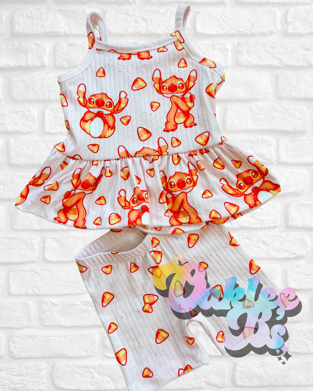 3T RTS Cami peplum and bikers