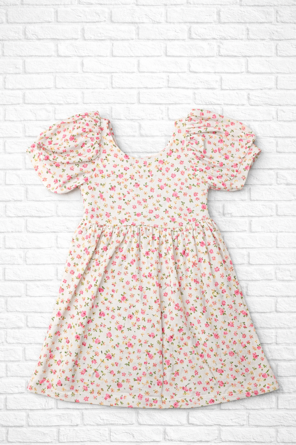 3T RTS Petal Sleeve Babydoll Dress