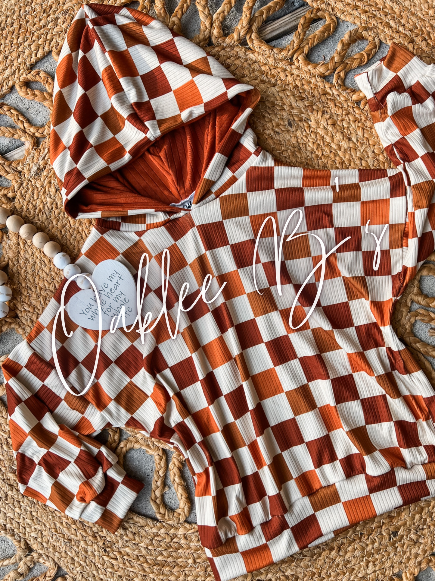 Harvest Checks Hoodie