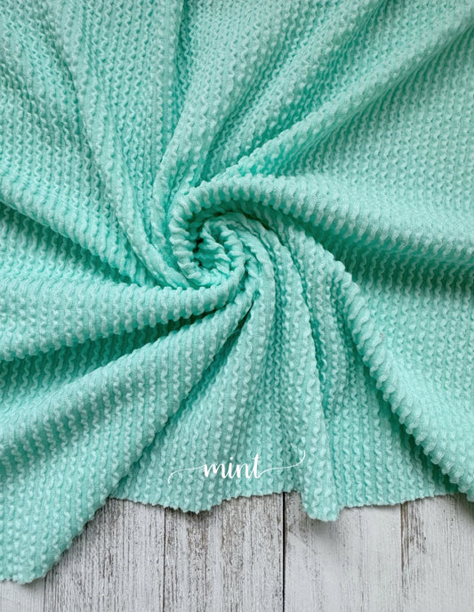 Waved Mint Made to Order Single Items