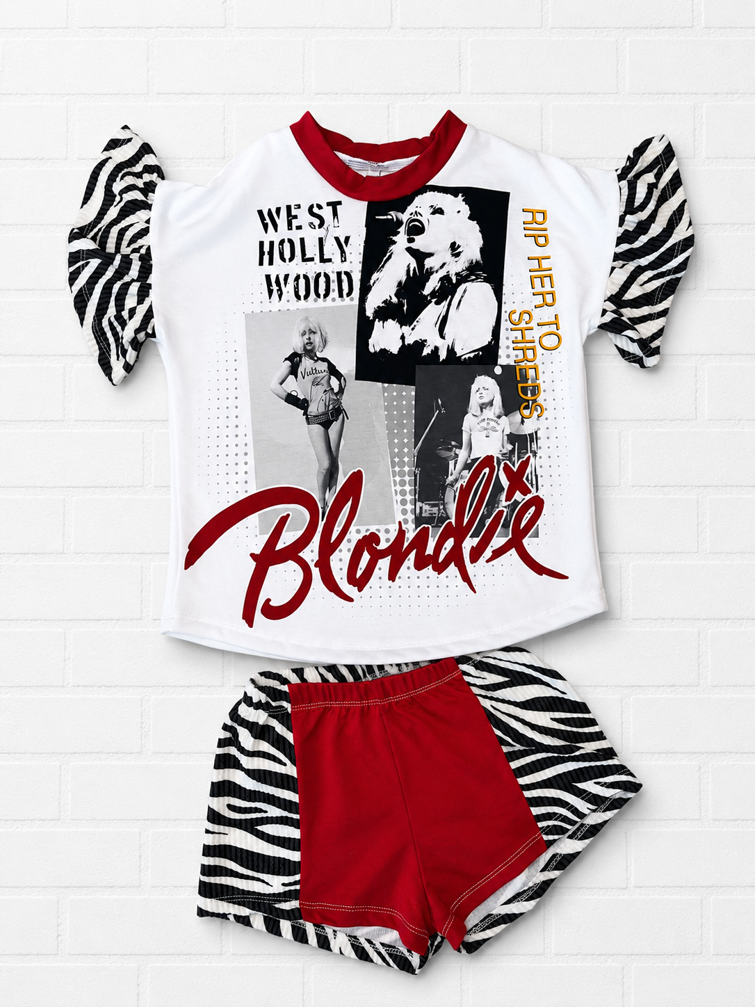 4T RTS ruffle dolman and breezy shorts