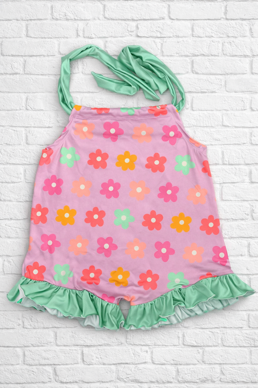 2T RTS rose romper