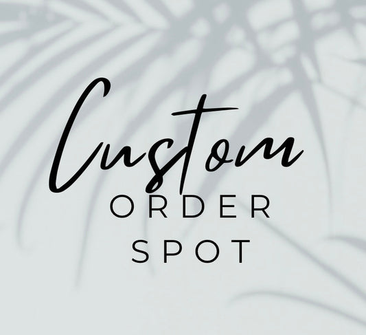 Custom Order Deposit