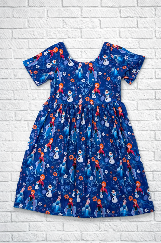 3T RTS baby doll dress
