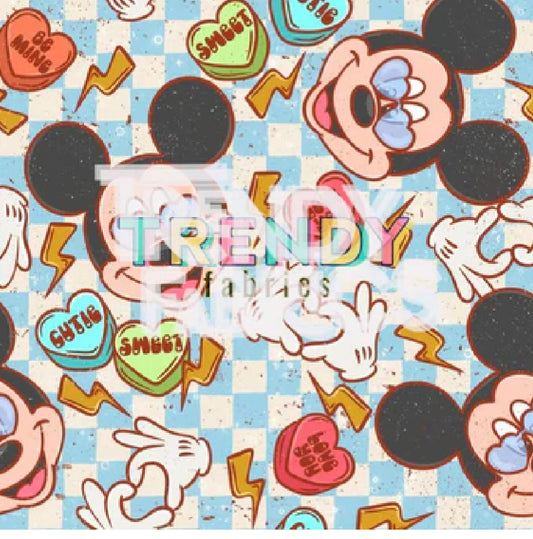 Blue Mouse Valentine Made to Order Single Items (Ships by 1/30)