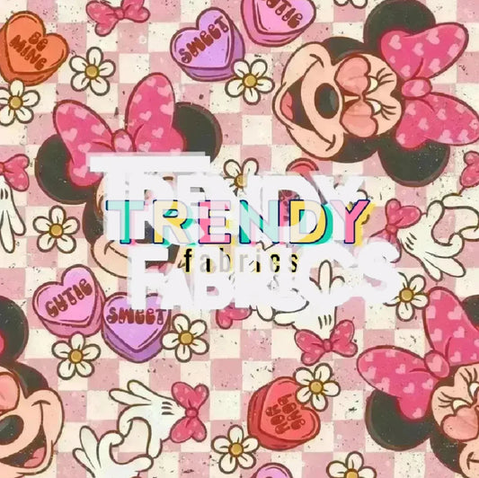 Pink Mouse Valentine Made to Order Single Items (Ships by 1/30)