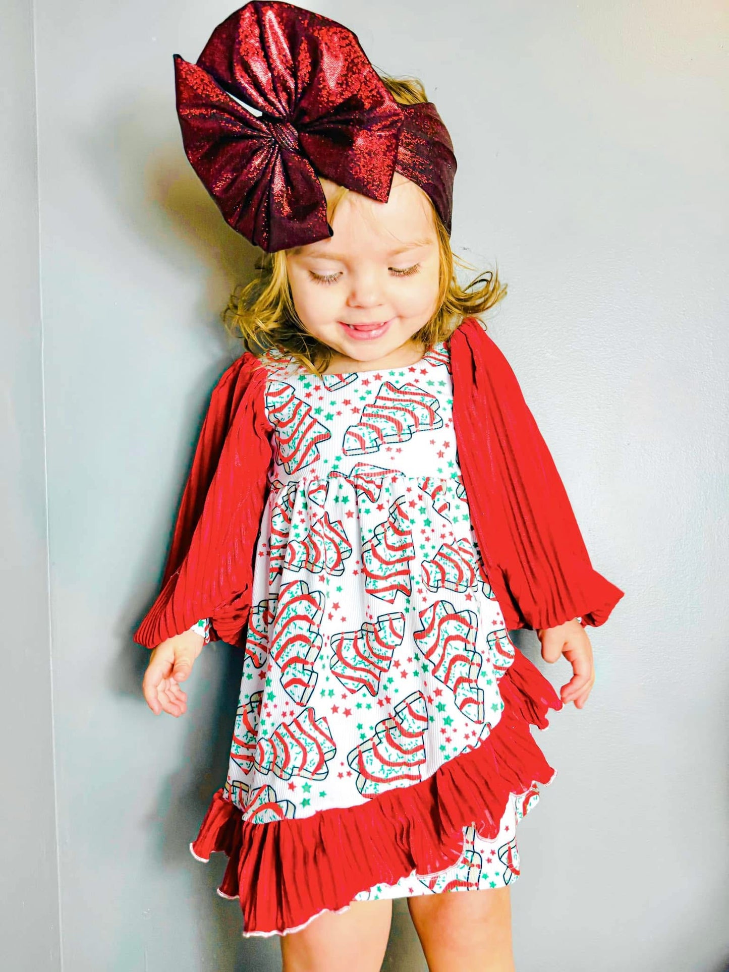 Christmas Cake Petal Dress