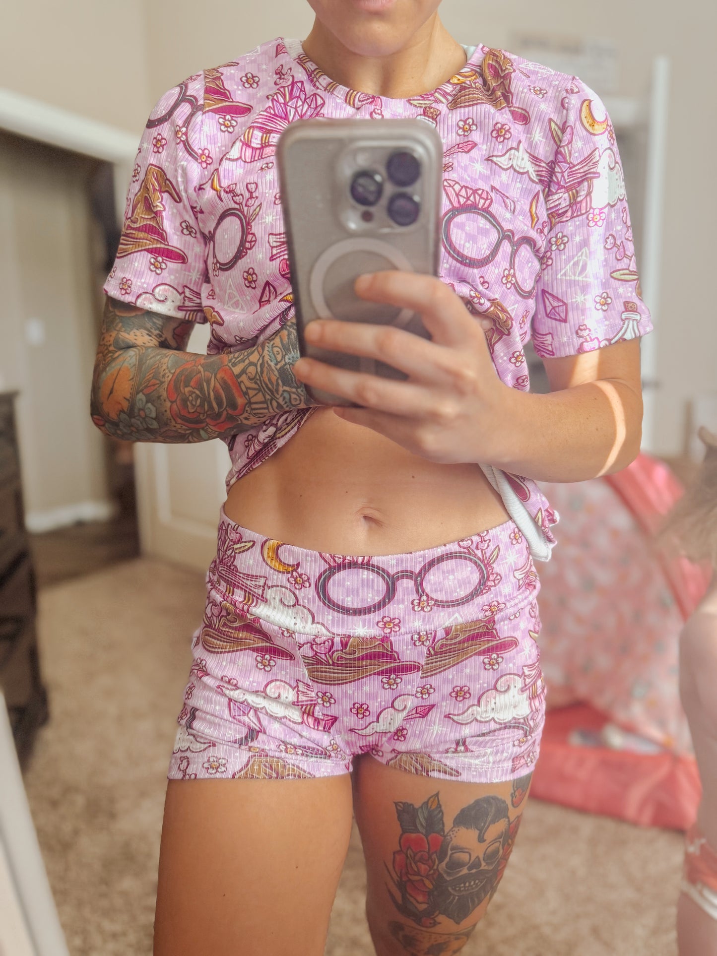 Mama Jammies (Standard Fit, Yoga waistband, Made to order in any print)