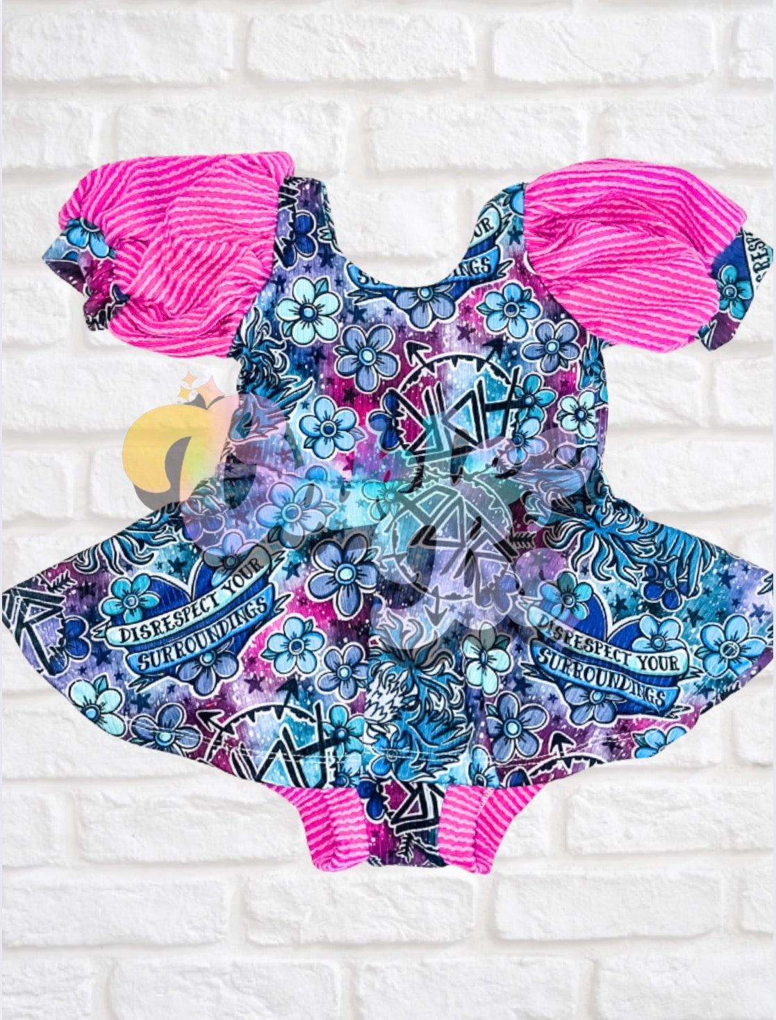 ADTR Puff Sleeve Brielle Romper