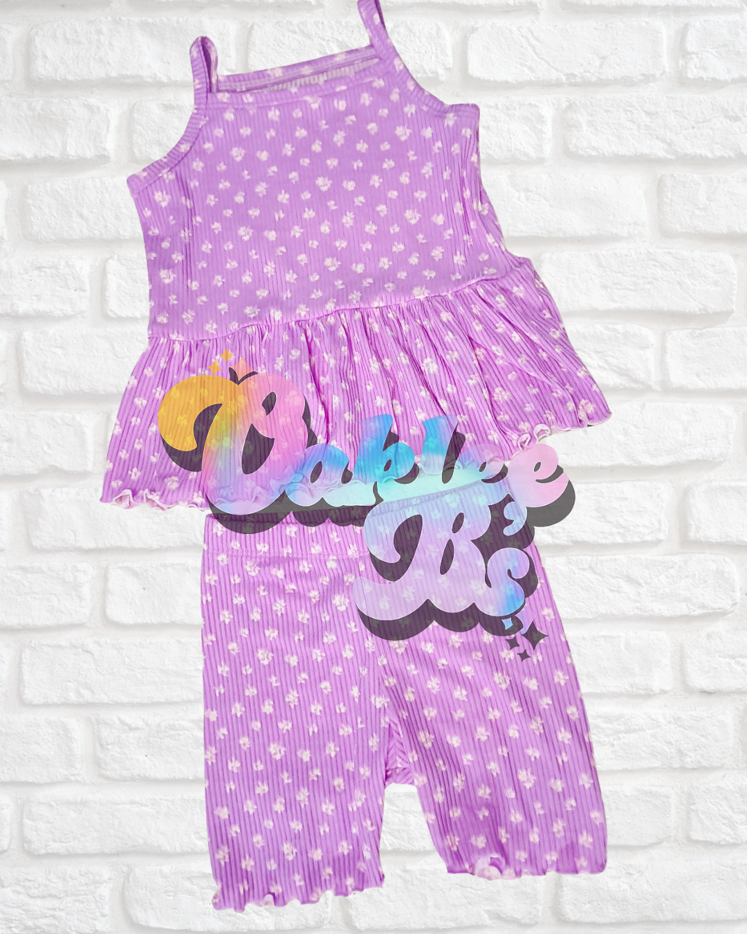 3T RTS cami peplum & bikers