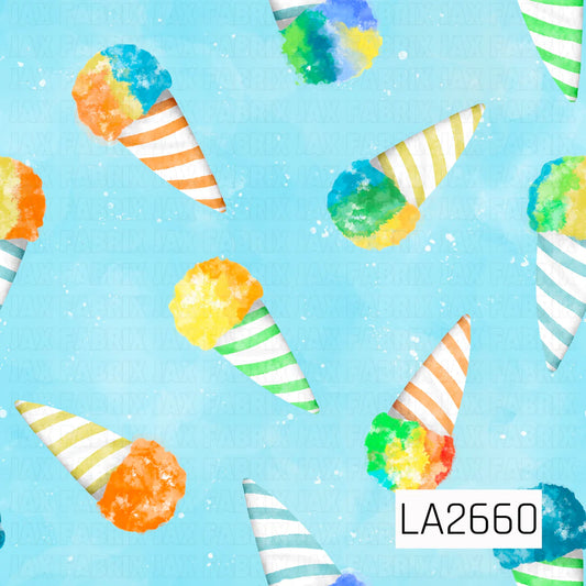 Blue Snow Cones Made to Order Single Items