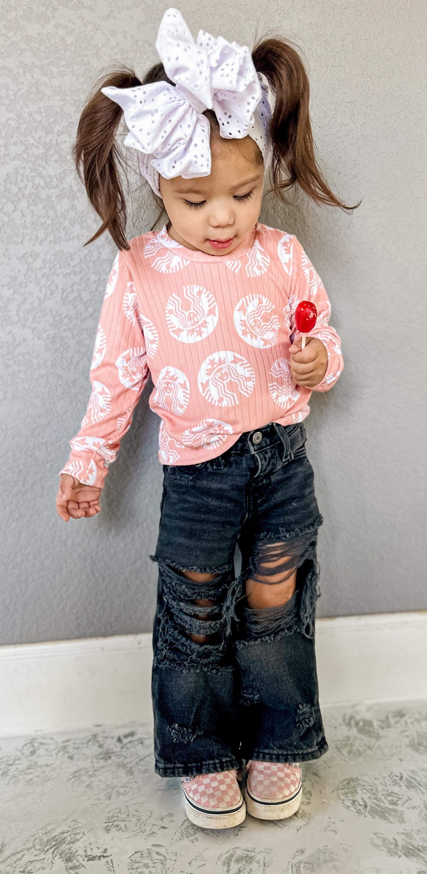 Nude Coffee Long Sleeve Tee