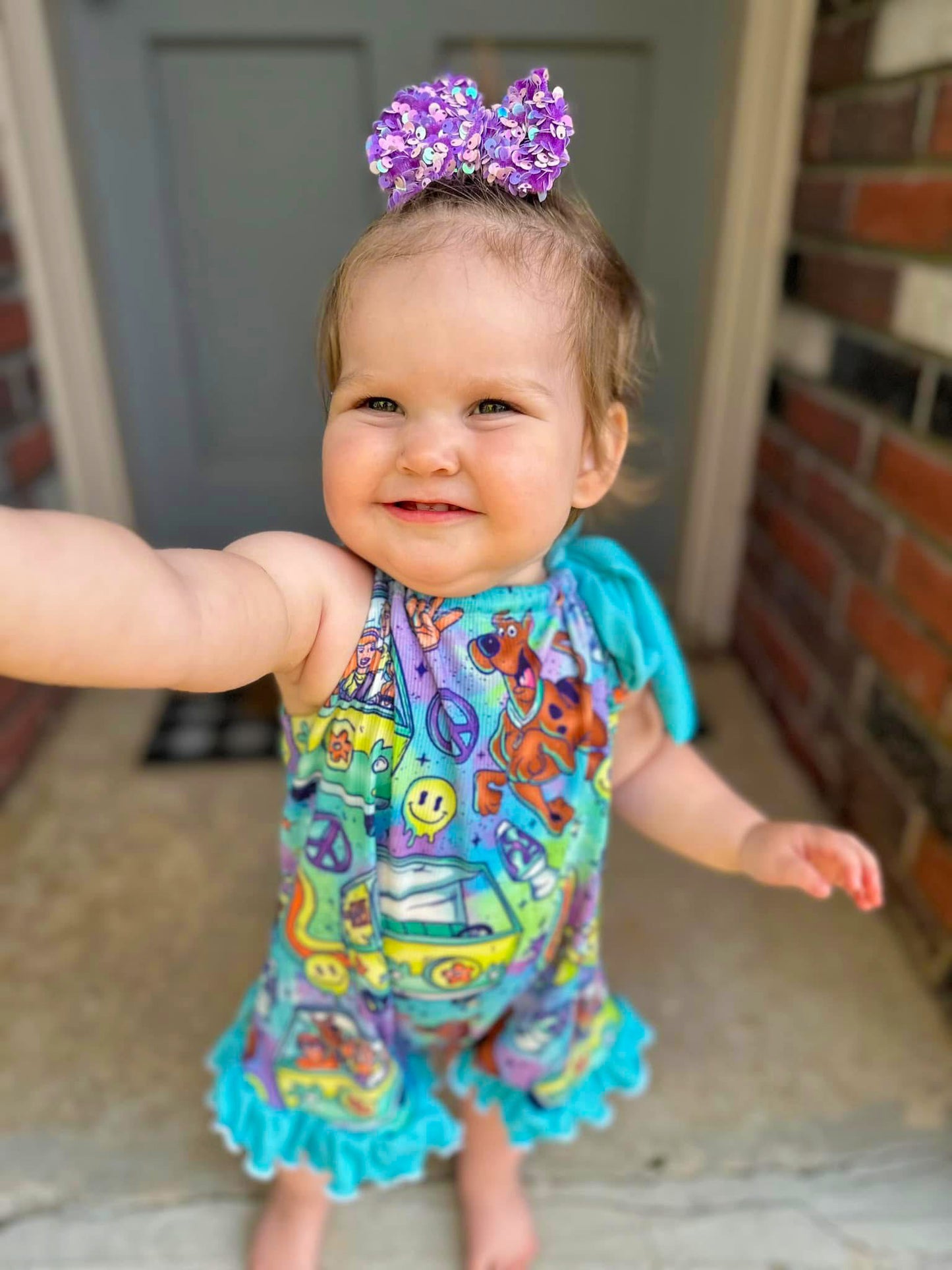 Scoob Rose Romper