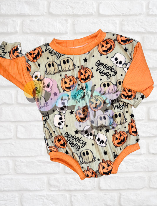 6m RTS sweater romper w snaps