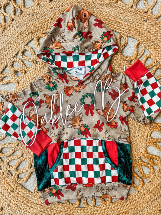 Reindeer Parker Hoodie