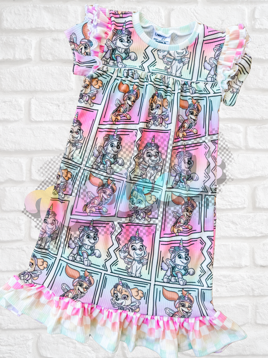 Girl Pups Winnie Gown