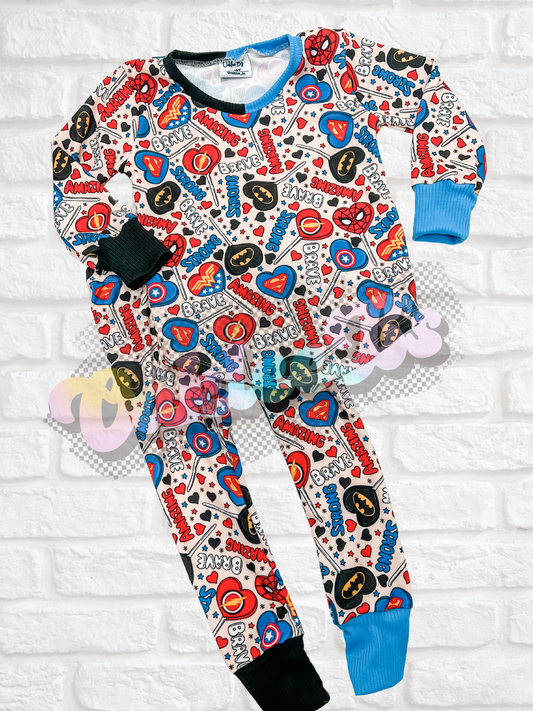 Hero Suckers Pj Set