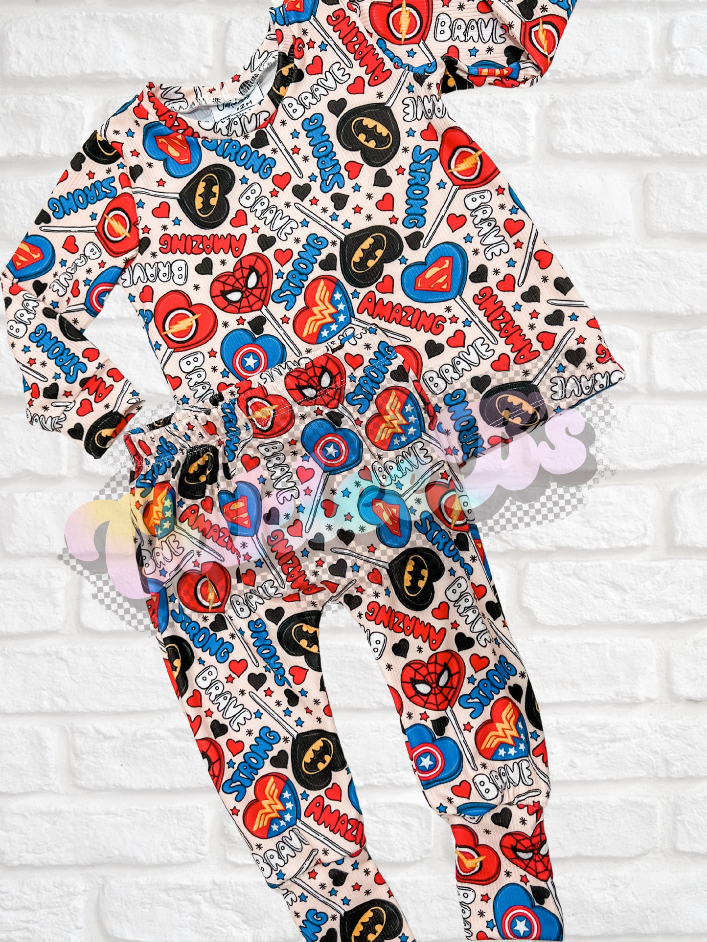 Hero Suckers Long Sleeve T Shirt & Joggers