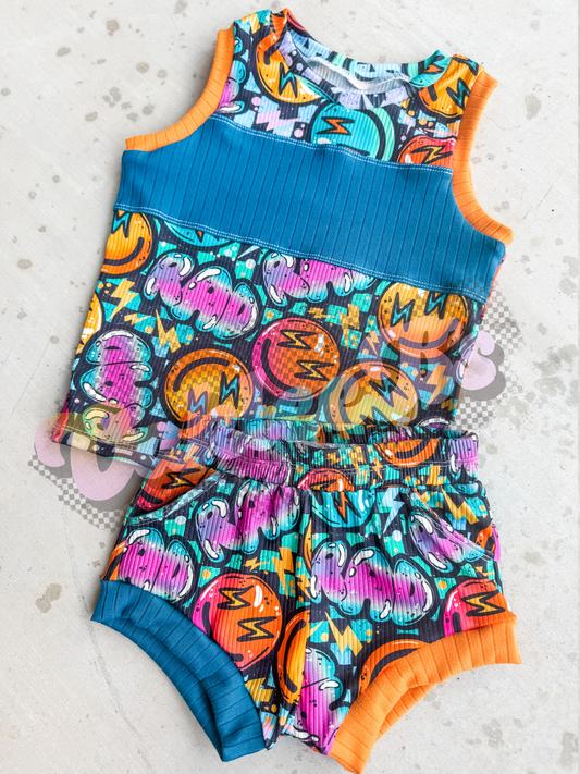 Rad Upton Tank & Pocket Shorties