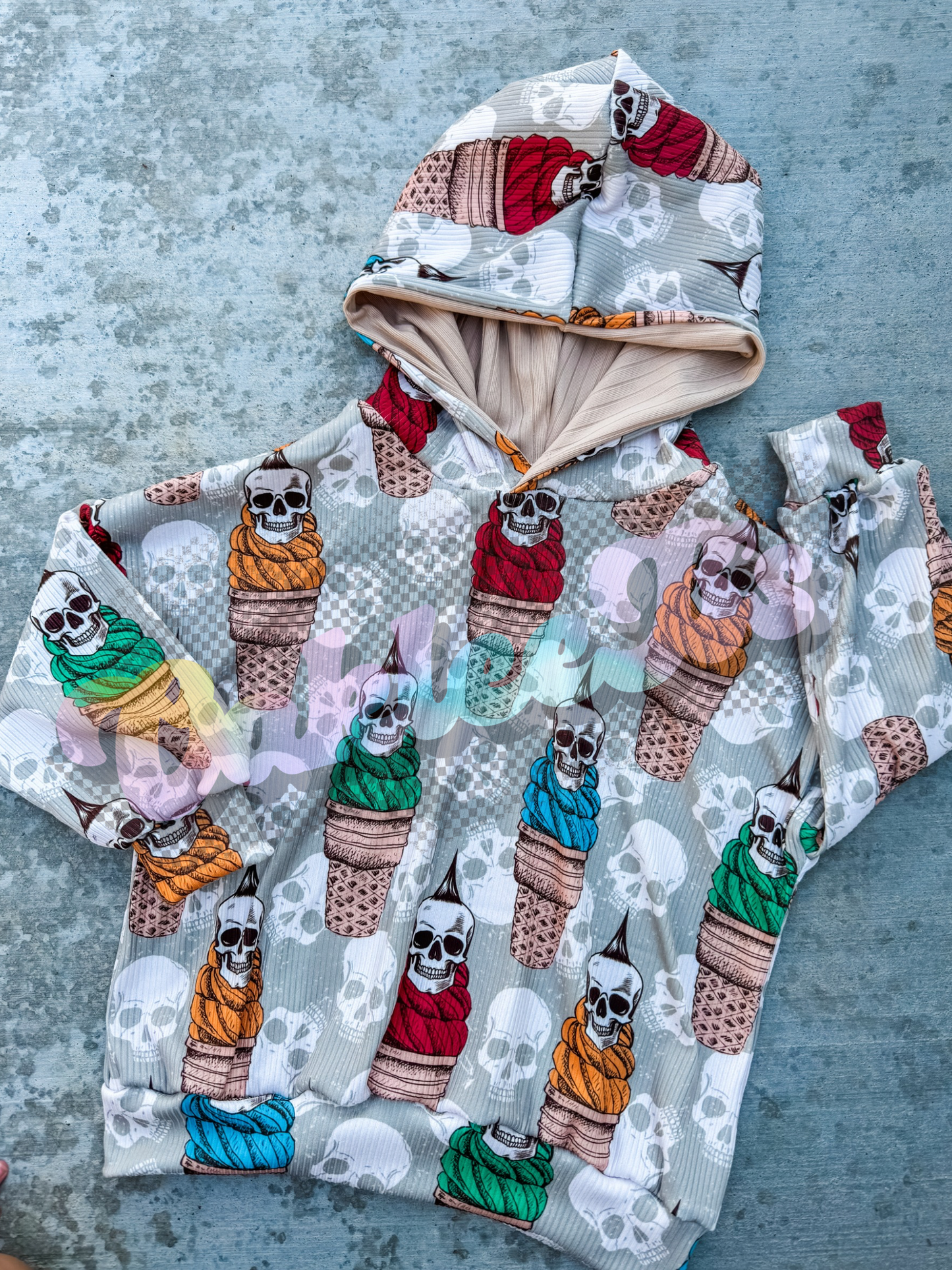 Skull Cones Hoodie