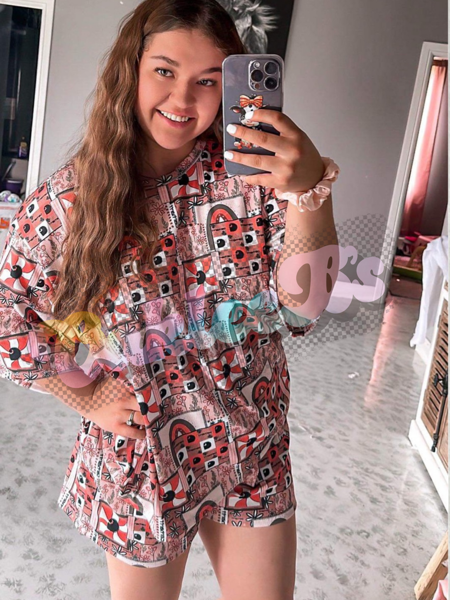 Mama Cozy Set (Oversized Fit w/ Pockets, Made to order in any print)