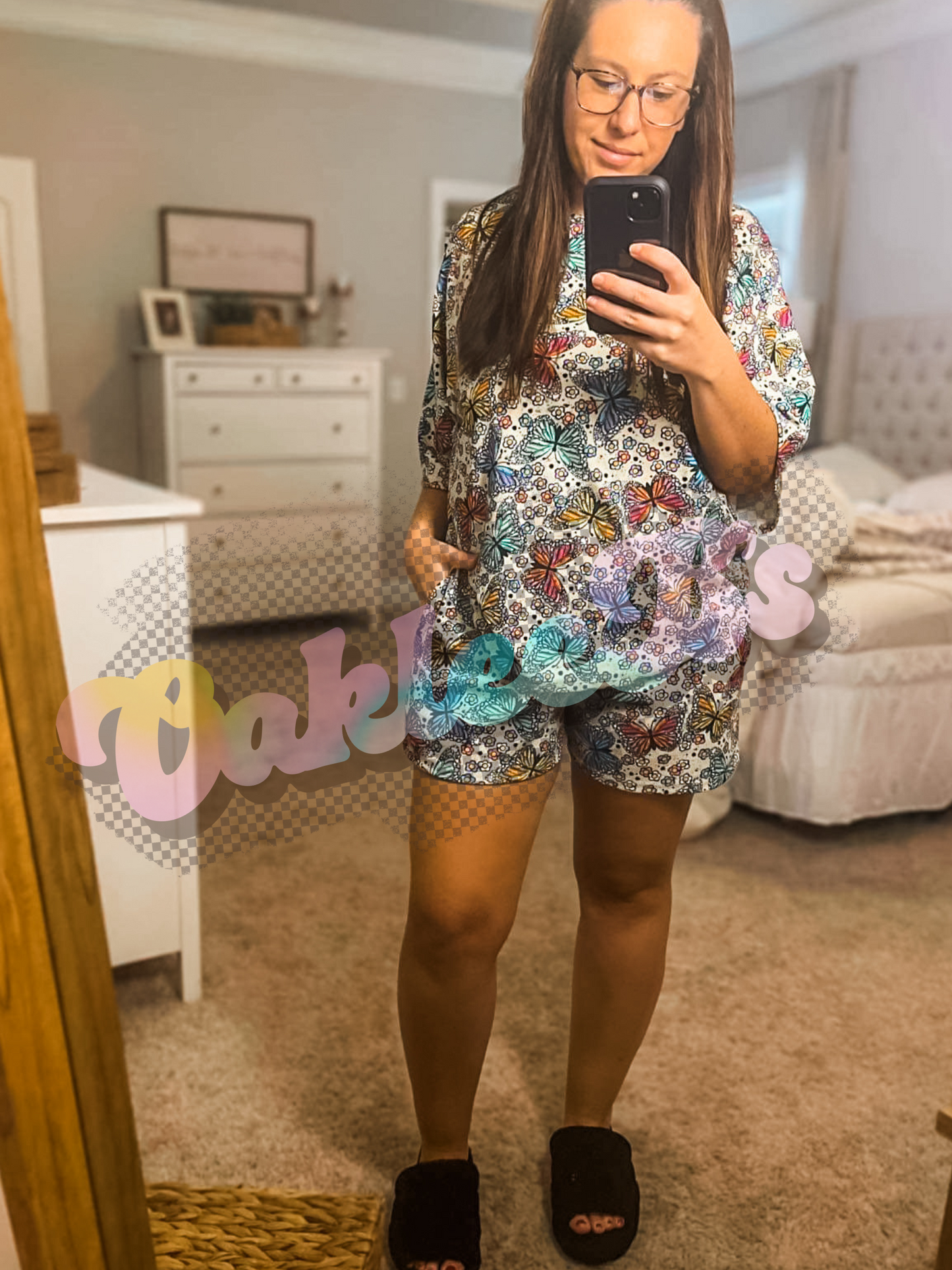 Mama Cozy Set (Oversized Fit w/ Pockets, Made to order in any print)