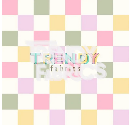 Pastel Checks Made to Order Single Items