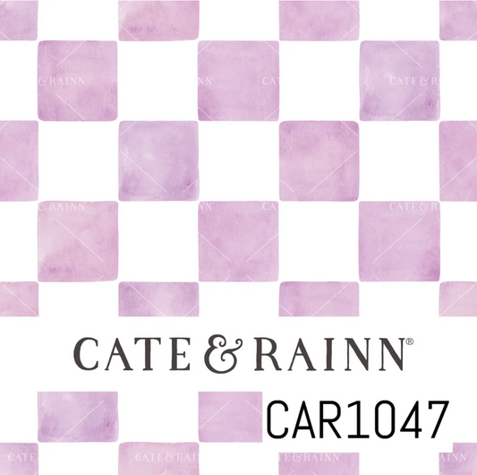 Purple Checks Made to Order Single Items
